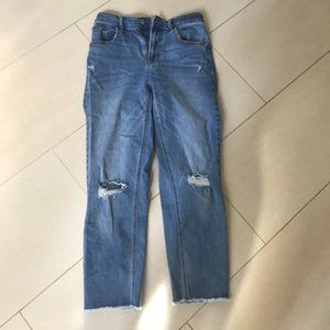 Blue Ripped R Jeans - 26 waist